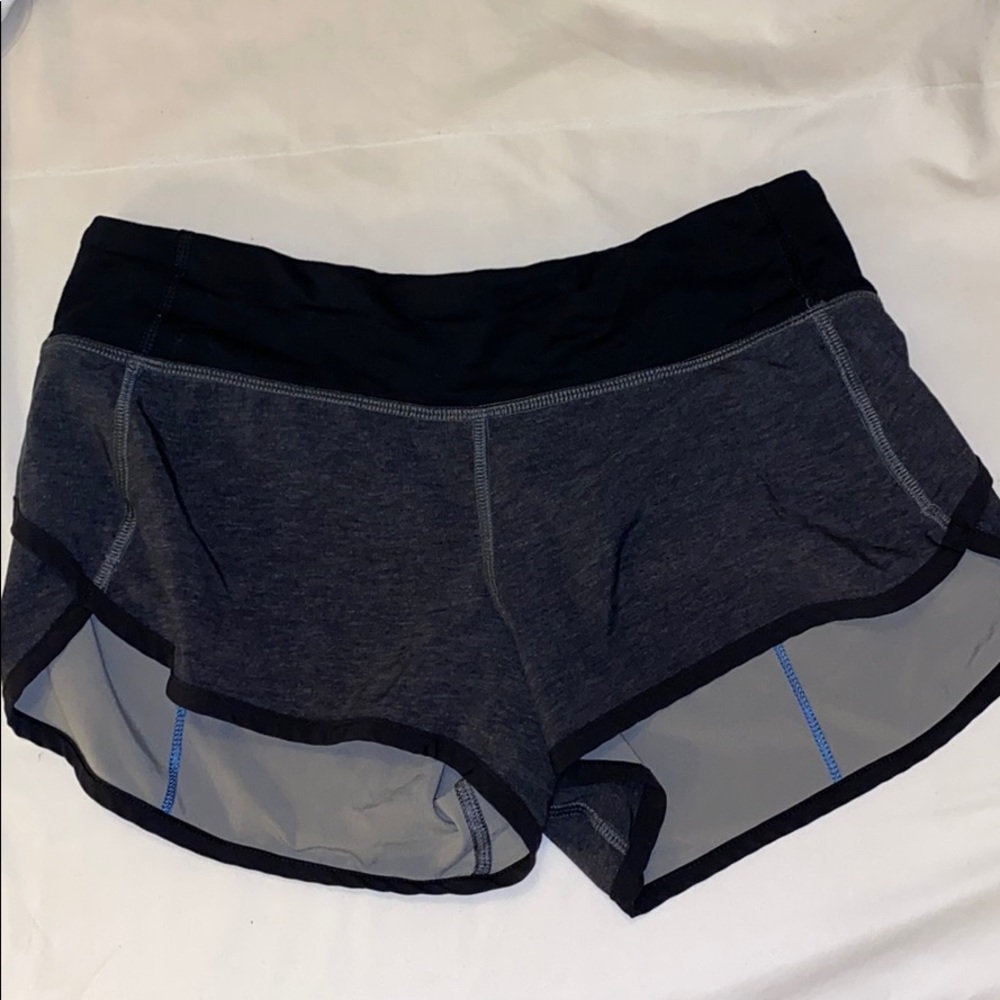 Lululemon gray shorts size 2